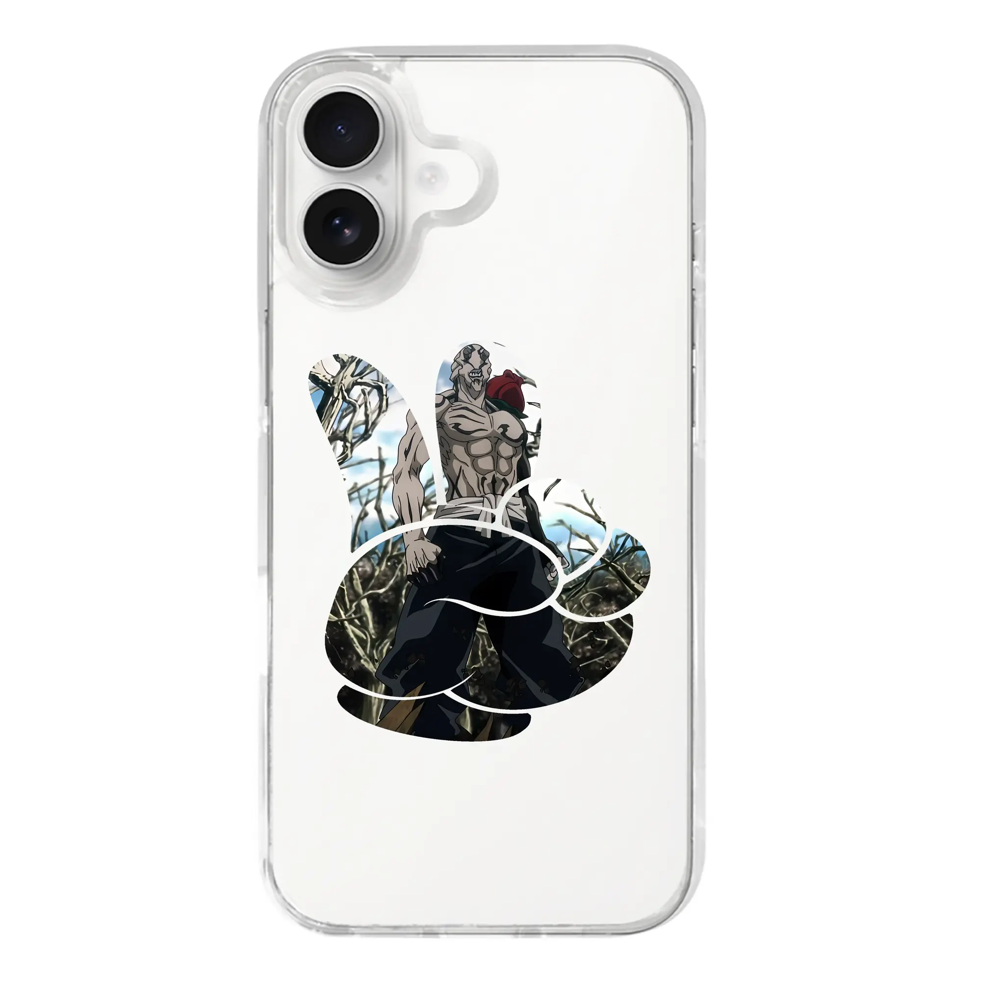 呪術廻戦 グッズ,花御 - iPhone 17シリーズ 透明スマホケース – 薄型・耐衝撃・精密フィット保護カバー